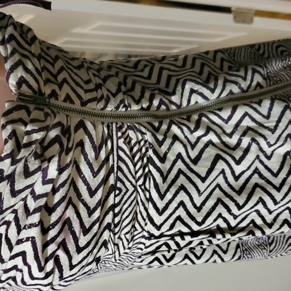 Anthropologie dress Tribal print Strapless Side pockets size 10 - Picture 3 of 5